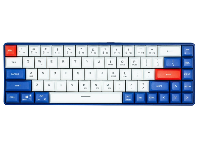 ZALMAN キーボード ZM-K610 BLN 茶軸 [ブルー]の通販は 12,874円