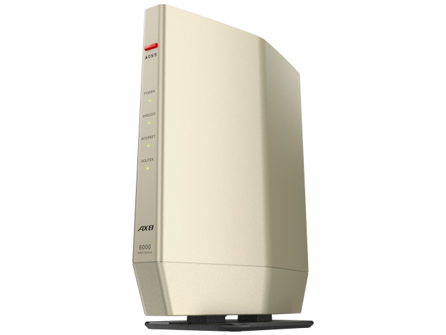 バッファロー 無線LANルーター(Wi-Fiルーター) AirStation WSR-6000AX8P-CG [シャンパンゴールド]の通販は