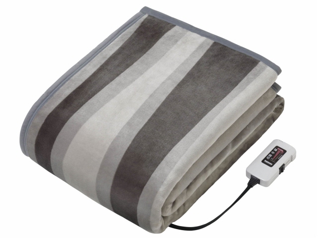 椙山紡織 電気毛布・ひざ掛け Premium Boa SSW20KW10(AS) [アートストライプ]