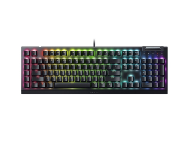 Razer キーボード BlackWidow V4 X Yellow Switch RZ03-04701800-R3M1 [ブラック]