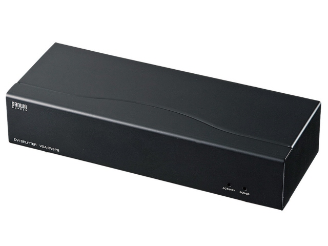 サンワサプライ AVセレクター VGA-DVSP2