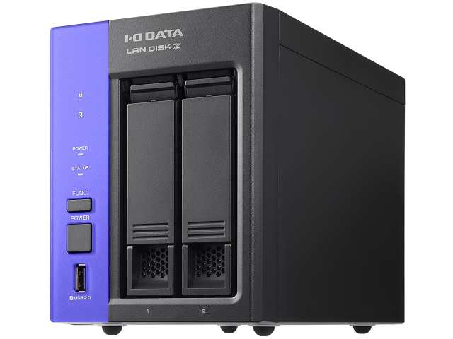 IODATA NAS(ネットワークHDD) LAN DISK Z HDL2-Z22WATB02の通販は