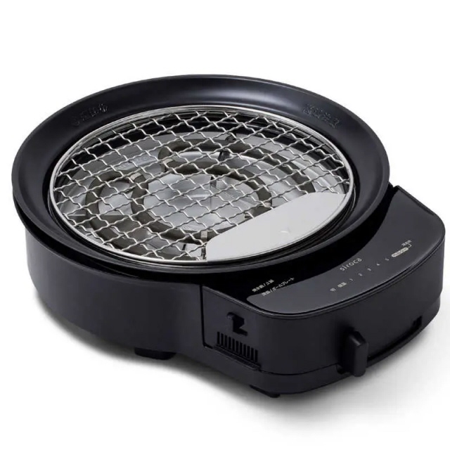 シロカ ホットプレート おうちいろり SQ-D151 [ブラック]