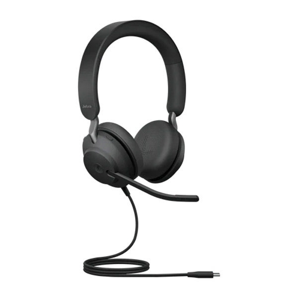 Jabra EVOLVE 40 MS Stereo（ヘッドセット） Amazon.com: Jabra Evolve 40 Professional Wired Headset