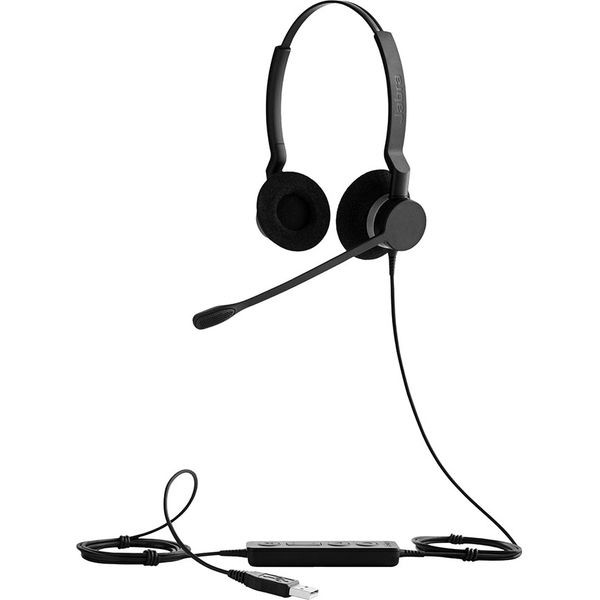 Jabra ヘッドセット Biz 2300 USB MS Duo