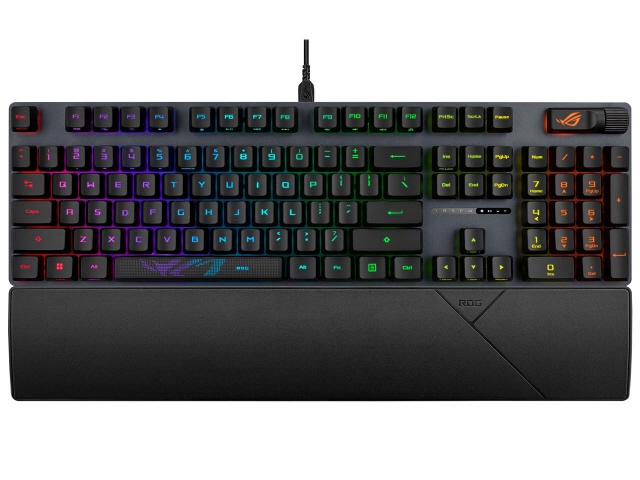 ASUS キーボード ROG Strix Scope II RX 赤軸 [Black]