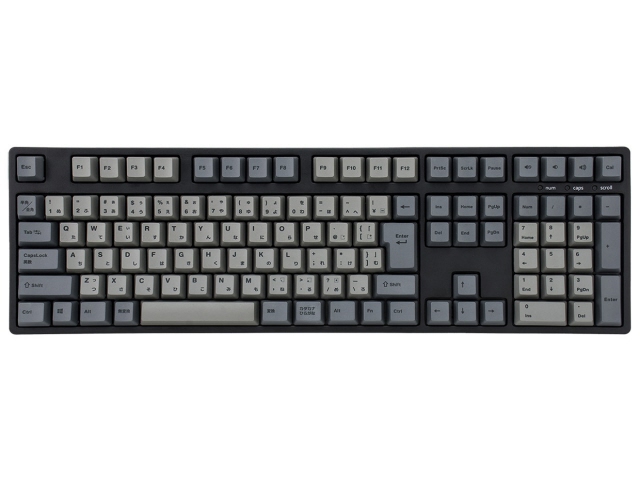 iKBC キーボード IK-CD108-G/RD-BK 赤軸 [ブラック]