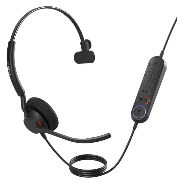 Jabra ヘッドセット Engage 40 - (Inline Link) USB-C MS Mono