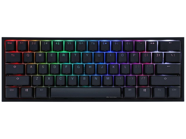 Duckychannel キーボード One 2 Pro Mini dk-one2-pro-rgb-mini-silentred