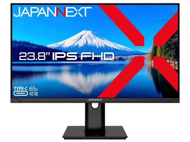 JAPANNEXT PCモニター・液晶ディスプレイ JN-IPS238FHDR-C65W-HSP [23.8インチ]