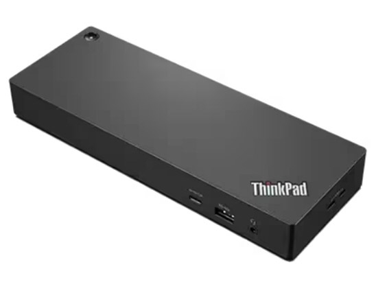 Lenovo USBハブ ThinkPad ユニバーサル Thunderbolt 4 ドック 40B00135JP [ブラック/レッド]