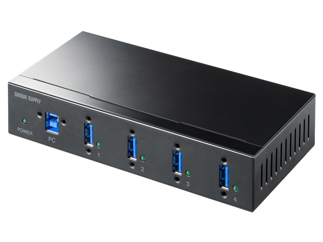 サンワサプライ USBハブ USB-3HFA04