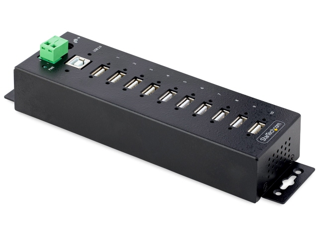 StarTech.com USBハブ USB210AIND-USB-A-HUB [ブラック]