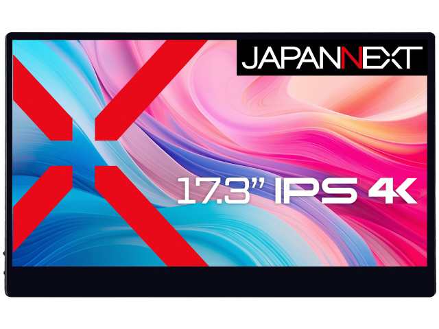 JAPANNEXT PCモニター・液晶ディスプレイ JN-MD-IPS173UHDR-T [17.3インチ]