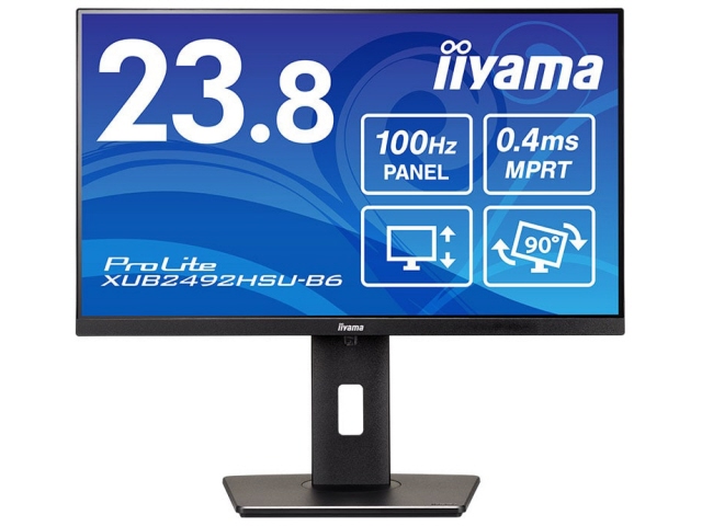 iiyama PCモニター・液晶ディスプレイ ProLite XUB2492HSU-B6 [23.8