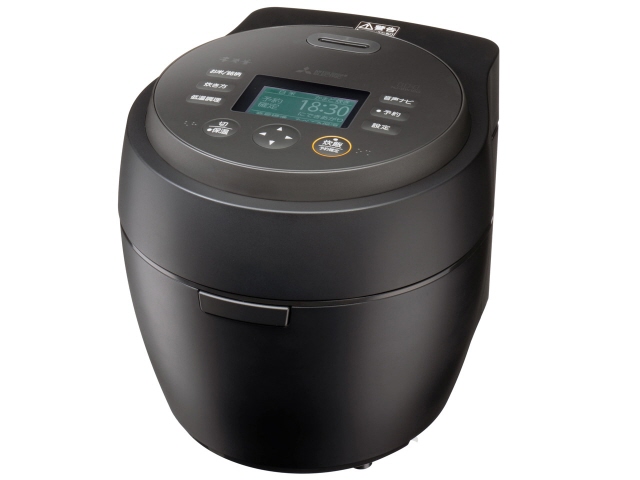 三菱電機 炊飯器 本炭釜 紬 NJ-BW10G-B [炭漆黒]