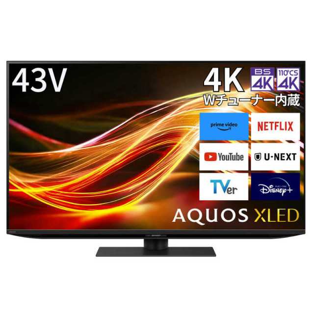 シャープ 液晶テレビ AQUOS XLED 4T-C43GP2 [43インチ]