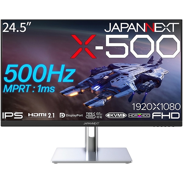 JAPANNEXT PCモニター・液晶ディスプレイ X-500 JN-IPS24X500FR