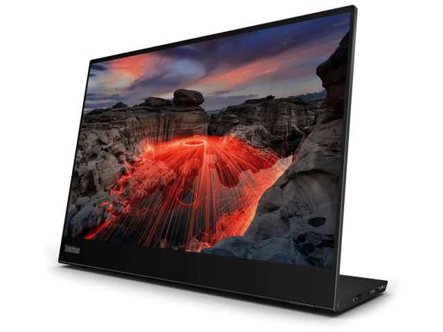 Lenovo PCモニター・液晶ディスプレイ ThinkVision M14t Gen 2 63FDUAR6JP [14インチ 黒]