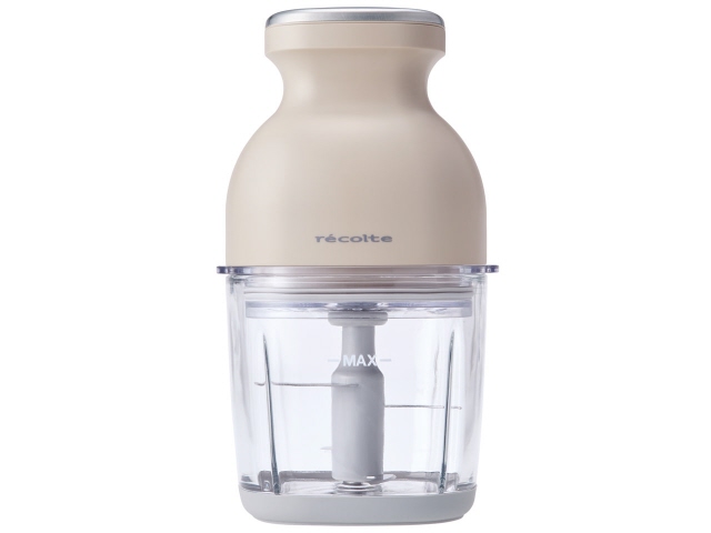 レコルト ミキサー・フードプロセッサー コードレス カプセルカッターボンヌ RCP-7(W) [クリームホワイト]