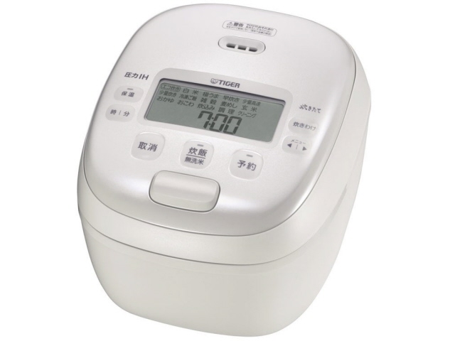 タイガー魔法瓶 炊飯器 炊きたて JRI-B180-W [ホワイト]