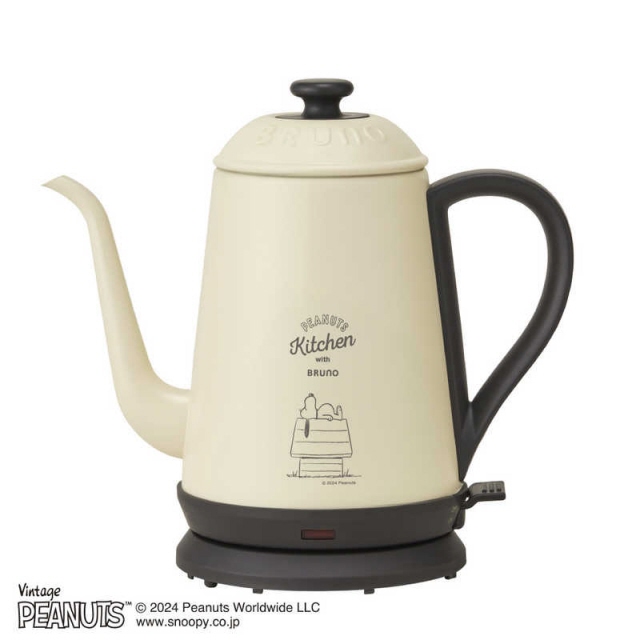 BRUNO 電気ケトル BRUNO PEANUTS ステンレスデイリーケトル BOE072-ECRU [エクリュ]