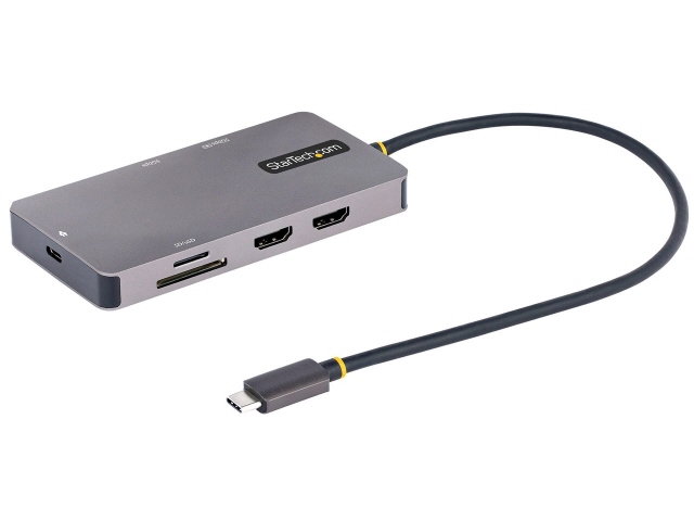 StarTech.com USBハブ 120B-USBC-MULTIPORT [スペースグレー]