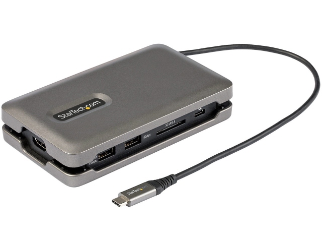 StarTech.com USBハブ DKT31CSDHPD3 [スペースグレー]