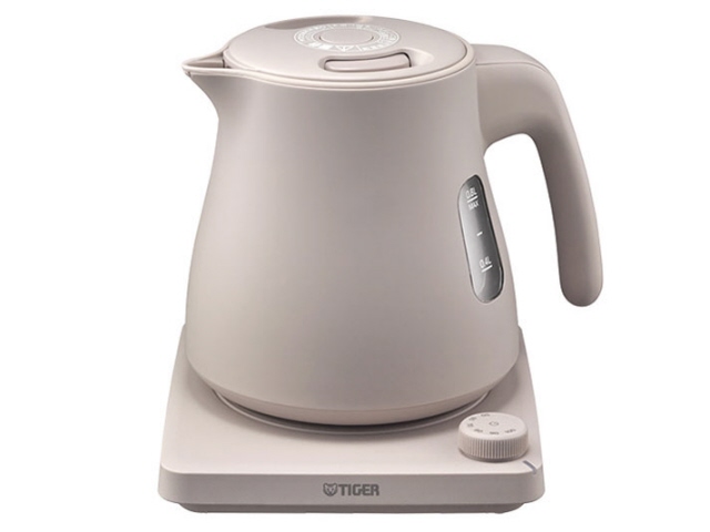 タイガー魔法瓶 電気ケトル PTV-A080-CB [ブロンドベージュ]