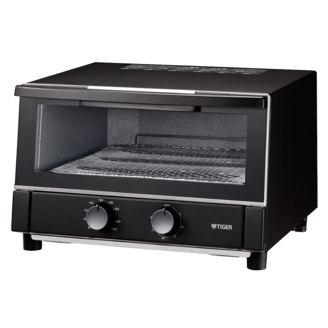 タイガー魔法瓶 トースター やきたて KAM-S132-KM [マットブラック]