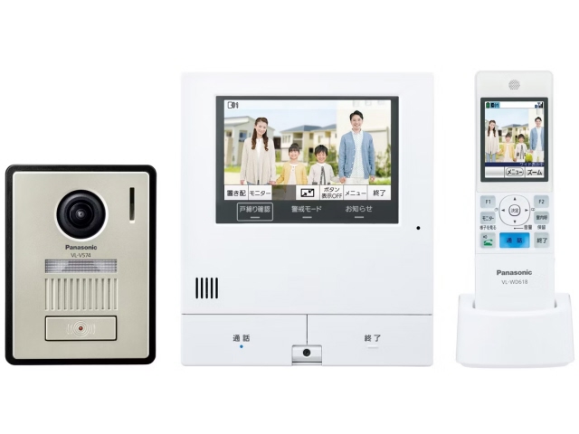 パナソニック テレビドアホン・インターホン 外でもドアホン VL-X50AHF