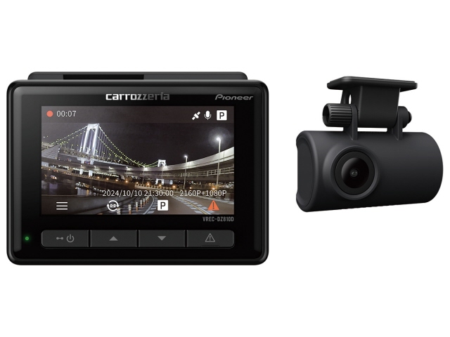 パイオニア ドライブレコーダー VREC-DZ810D カロッツェリア