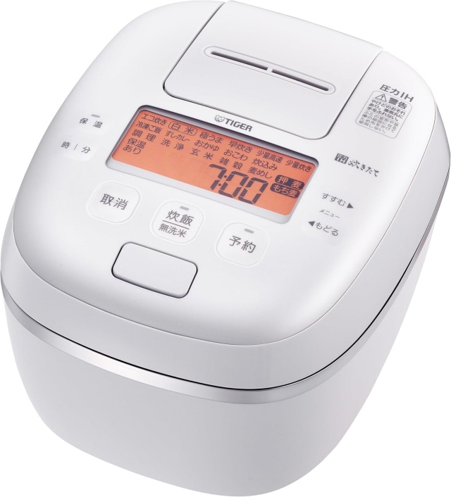 タイガー圧力IH炊飯器 JPI-S10N W ホワイト　ご泡火炊き 圧力IHジャー炊飯器〈炊きたて〉ご泡火炊き JPI-S10N - タイガー魔法瓶