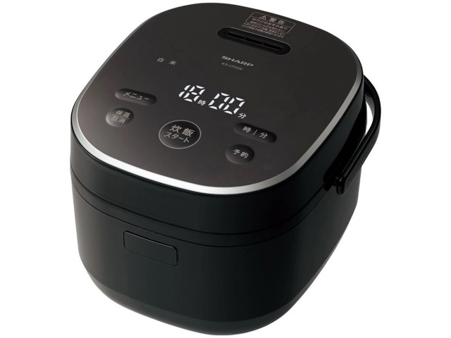 シャープ 炊飯器 KS-CF05E-B [ブラック系]