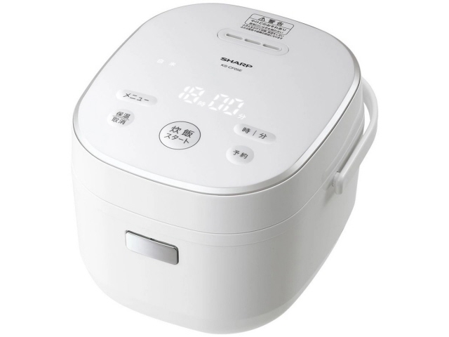シャープ 炊飯器 KS-CF05E-W [ホワイト系]