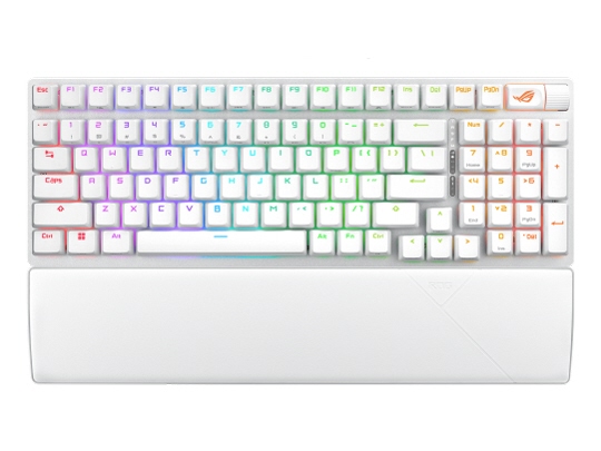 ASUS キーボード ROG Strix Scope II 96 Wireless [White]