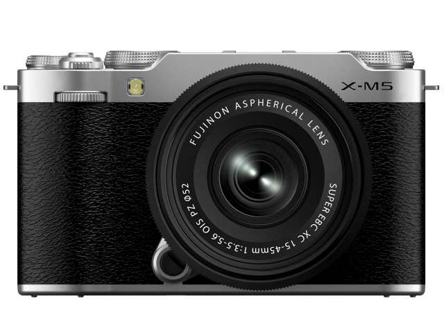 富士フイルム デジタル一眼カメラ FUJIFILM X-M5 XC15-45mmレンズキット [シルバー]の通販は