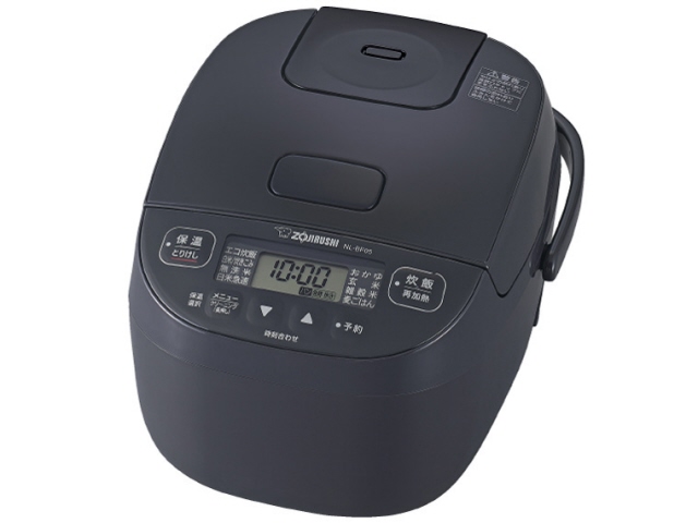 象印 炊飯器 極め炊き NL-BF05-BZ [ソフトブラック]