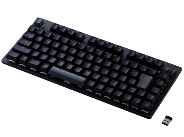 エレコム キーボード V custom TK-VK520LBK 赤軸 [ブラック]