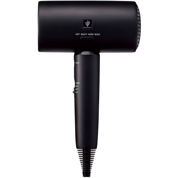 【美品】SHARP　ドライヤー　IB-WX901-B ミッドナイトブラック シャープ ヘアドライヤー IB-WX901-B プラズマクラスター ブラック黒