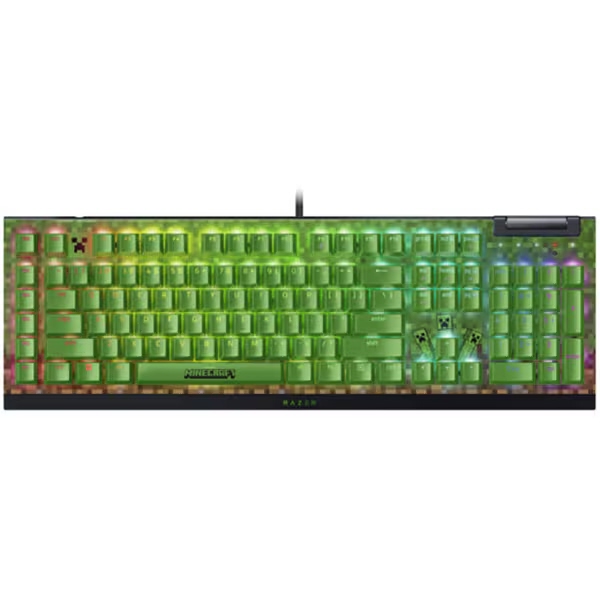 Razer キーボード BlackWidow V4 X Green Switch Minecraft Edition RZ03-04704100-R3M1