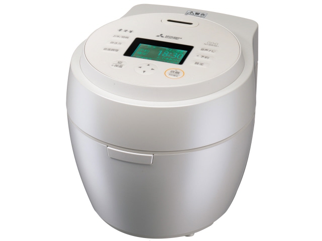 三菱電機 炊飯器 本炭釜 紬 NJ-BW10H-W [白真珠]