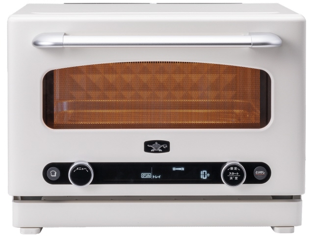 日本エー・アイ・シー オーブンレンジ Aladdin グラファイトオーブンレンジ AEM-G14A(W) [ホワイト]