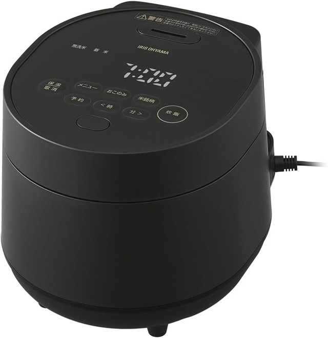 アイリスオーヤマ 炊飯器 RC-MGB30-B [ブラック]