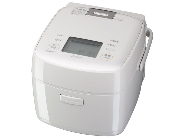 その他 W 三菱電機 炊飯器 備長炭 炭炊釜 NJ-SE06H-W [白亜麻]