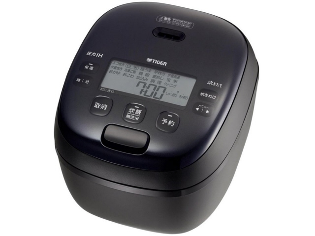 タイガー魔法瓶 炊飯器 炊きたて JRI-H180-K [ブラック]