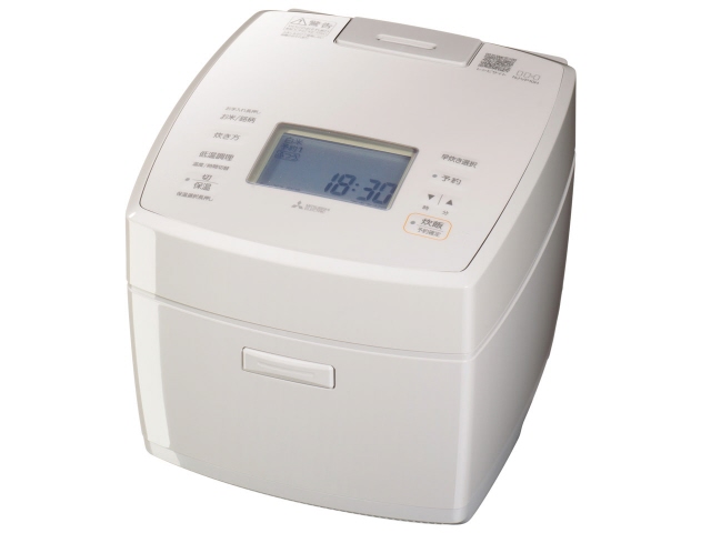 三菱電機 炊飯器 備長炭 炭炊釜 NJ-VP10H-W [白亜麻]