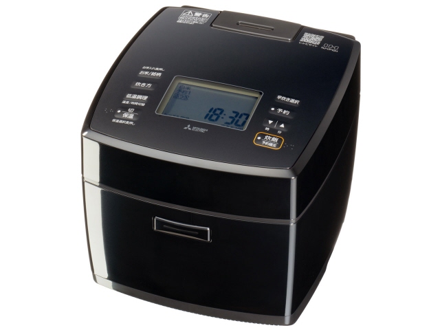 三菱電機 炊飯器 備長炭 炭炊釜 NJ-VP10H-B [黒曜]