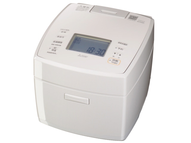 三菱電機 炊飯器 備長炭 炭炊釜 NJ-VS10H-W [白亜麻]