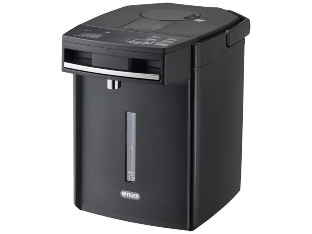 タイガー魔法瓶 電気ポット 蒸気レスVE電気まほうびん とく子さん PIM-H220-KE [アーバンブラック]